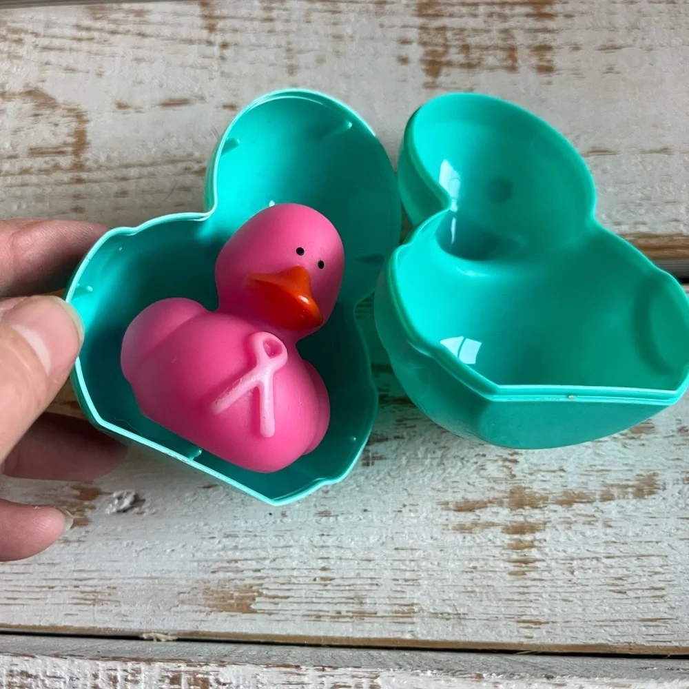 Duck inside a Duck: Teal and Pink Duck Duo - Picture 3 of 6